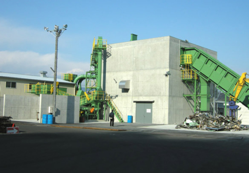 TH-500型シュレッダ（500馬力）